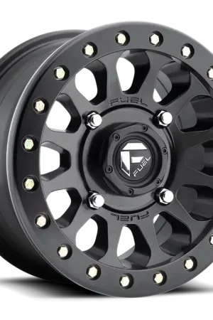 Fuel Vector UTV D920 15x7 +13 4x156mm 132mm Matte Black Beadlock Best Seller