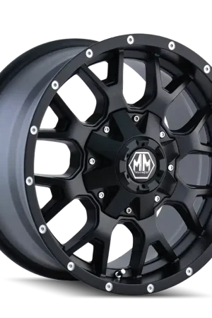 Price Drop Mayhem Warrior 8015 Matte Black 20x9 8x165.1 0mm 130.8mm