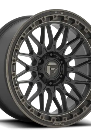 Hot Picks Fuel Trigger D759 20x9 +1 5x127mm 71.5mm Matte Black Dark Tint