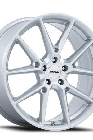 Hot Picks Petrol P1E GS 17x8 +35 5x120mm 74.1mm Gloss Silver