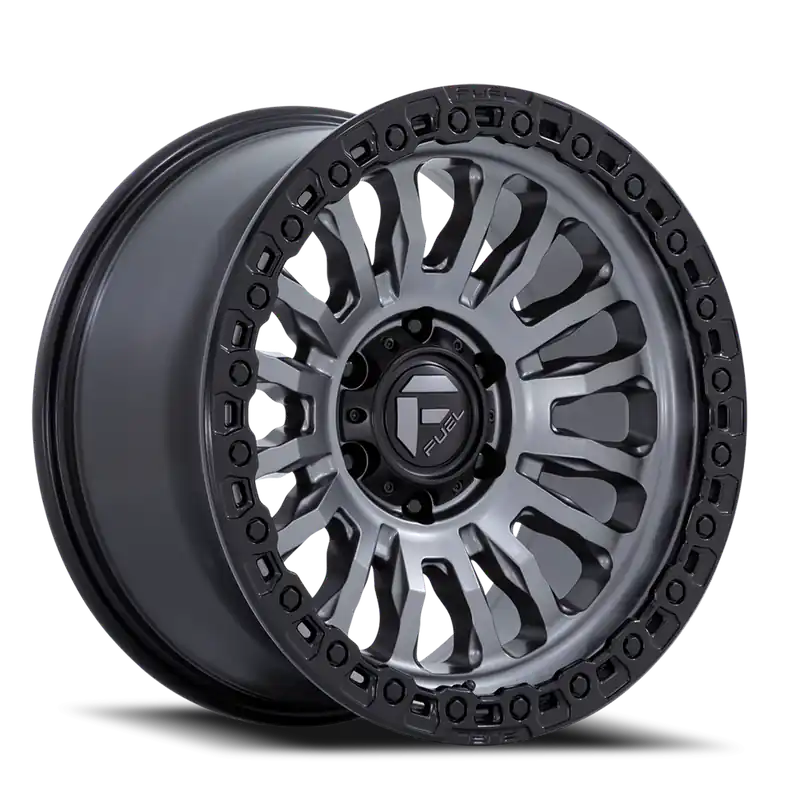Best Price Fuel Rincon SBL FC857AB 20x10 -18 6x139.7mm 106.1mm Matte Gunmetal Matte Black Lip