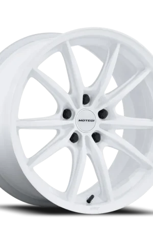 Limited Offer Motegi MR162 Zentoku WX 17x9.5 +35 5x114.3mm 72.56mm Gloss White