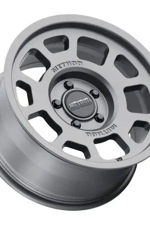 Method MR705 17x8.5 0mm Offset 5x5 71.5mm CB Titanium Wheel Money Back Guarantee