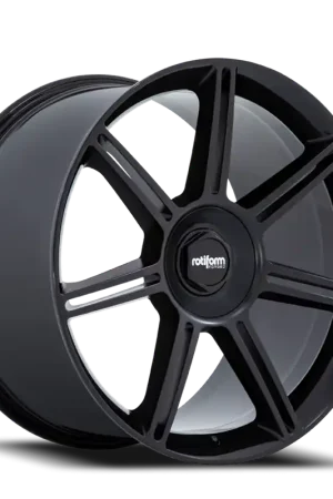 Money Back Guarantee Rotiform FRA GB 22x12 +60 5x130mm 71.5mm Gloss Black Matte Black Spokes