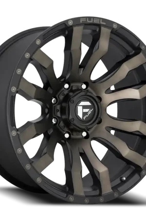 Direct From Manufacturer Fuel Blitz D674 20x10 -18 8x165.1mm 125.1mm Matte Black Double Dark Tint