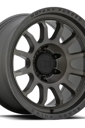 Black Rhino Rapid GY 20x8.5 +0 6x139.7mm 112.1mm Matte Brushed Gunmetal Certified