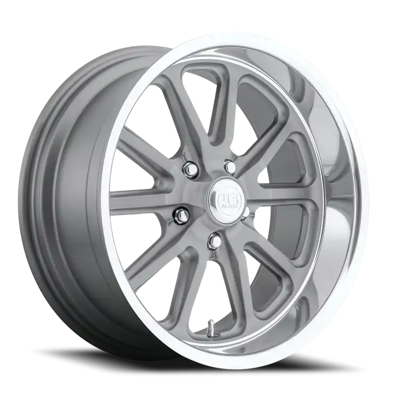 Free Returns US Mags Rambler U111 17x7 +1 5x120.65mm 72.56mm Matte Gunmetal Machined