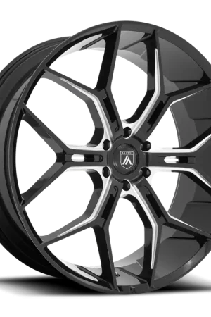 Asanti Black Label Monarch Truck ABL38 BK 26x10 +35 6x135mm 87.1mm Gloss Black Milled Warranty Included