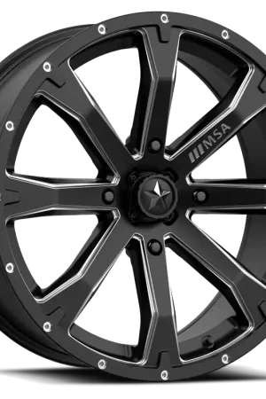 Grab Now MSA Bounty M42 18x7 +10 4x156mm 132mm Satin Black Milled