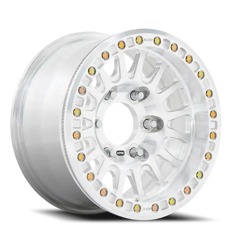 KMC Impact Forged Beadlock KM445 17x9 +25 6x165.1mm 108mm Raw Machined Shop Now