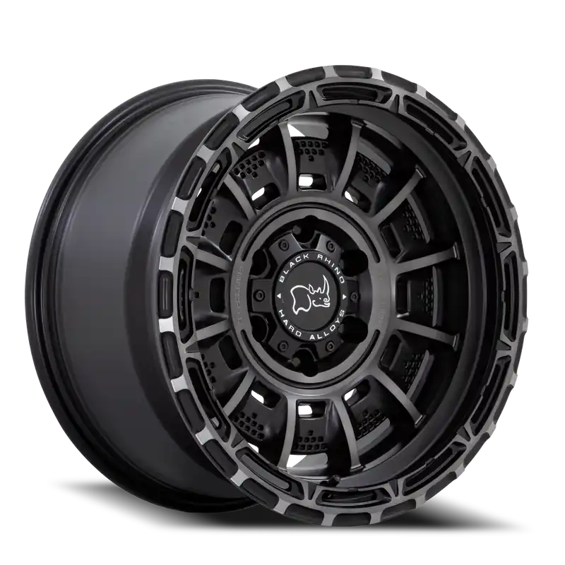 Black Rhino Legion MB 17x9 +0 6x139.7mm 106.1mm Matte Black Gray Tint Hot Picks