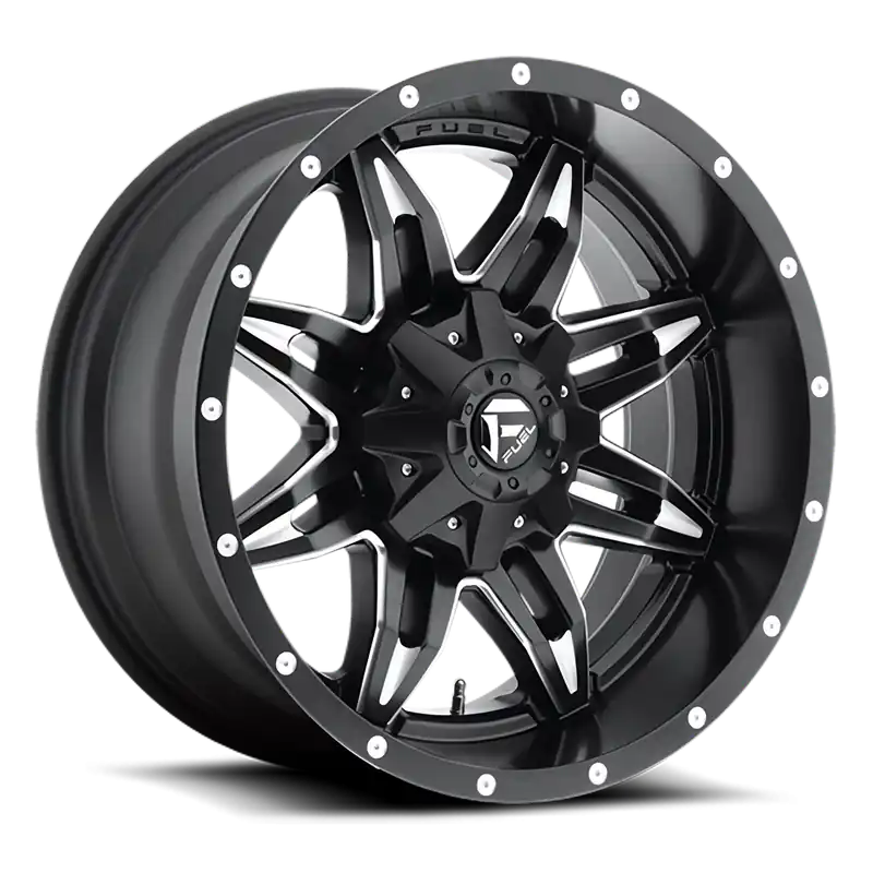 Secure Checkout Fuel Lethal D567 20x10 -24 6x135/6x139.7mm 106.4mm Matte Black Milled
