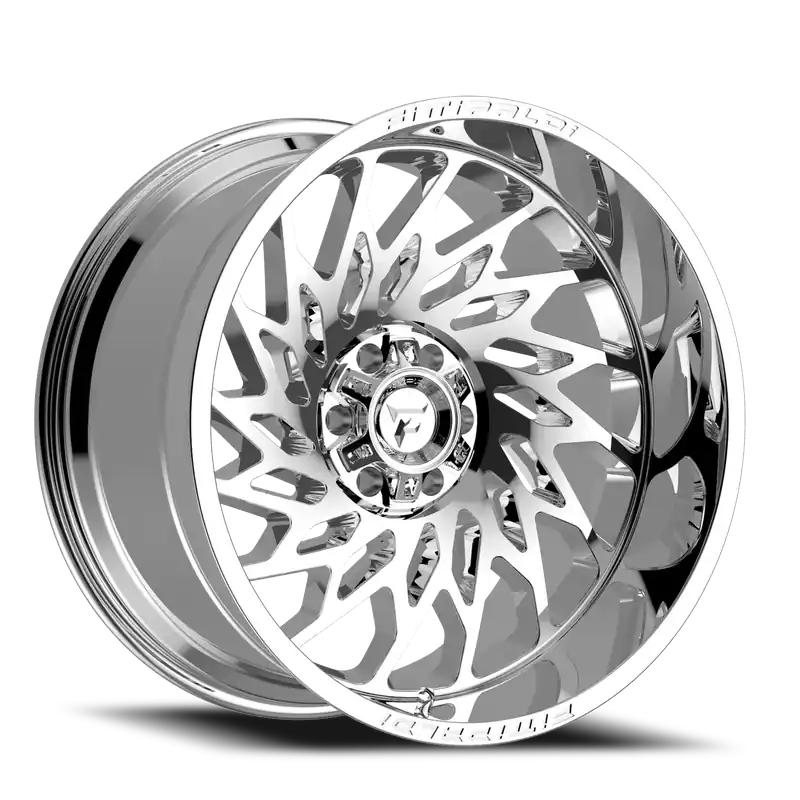 Instant Buy Fittipaldi Offroad Alpha Series FA20MC 20x10 -19 8x180mm 124.3mm Chrome Mirror Coat Chrome