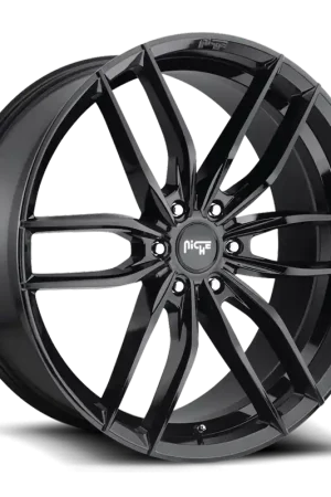 Niche Vosso M209 22x9.5 +30 6x135mm 87.1mm Gloss Black Best Choice