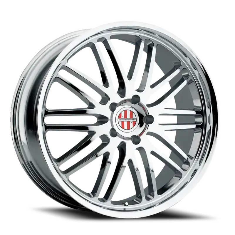 Victor Equipment Lemans CH 20x11 +36 5x130mm 71.6mm Chrome Big Sale