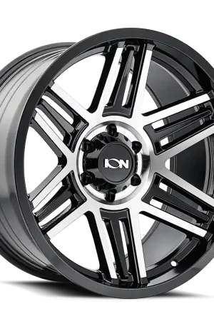 Ion 147 Gloss Black Machined 17x9 5x127 0mm 78.1mm Grab Now