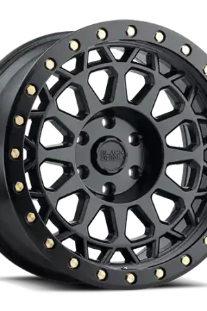 Black Rhino Primm BK 20x9.5 +12 6x139.7mm 112.1mm Matte Black Brass Bolts Popular