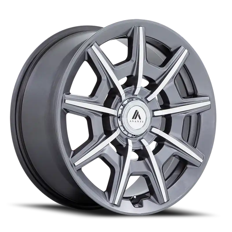 Asanti Black Label Esquire ABL-41 A 20x9 +15 5x115/5x120mm 74.1mm Gloss Anthracite Bright Machined Weekend Sale