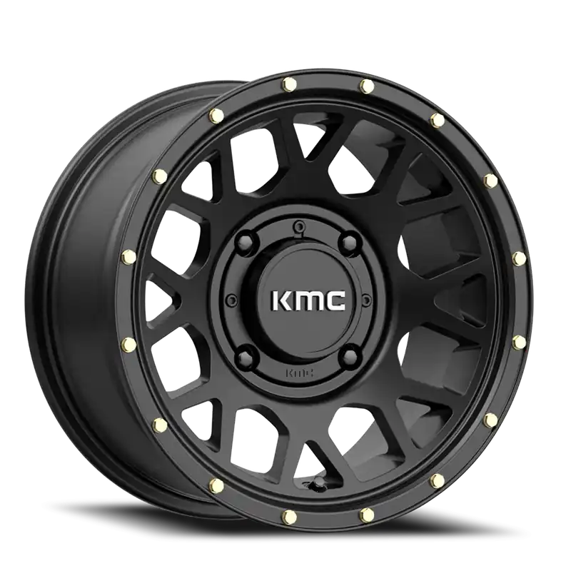 Factory Price KMC Grenade UTV KS135 14x7 +38 4x137mm 112.1mm Satin Black