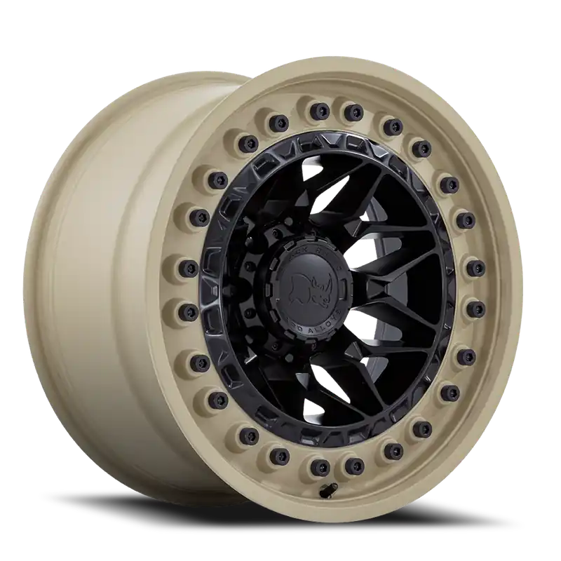 Black Rhino Alpha MBSL 17x9 -12 6x139.7mm 106.1mm Matte Black Sand Lip While Supplies Last