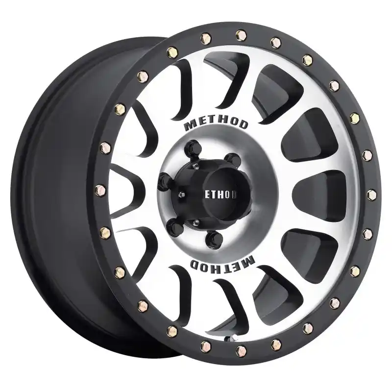 Crafted Method MR305 NV 18x9 0mm Offset 6x5.5 108mm CB Machined/Black Street Loc Wheel