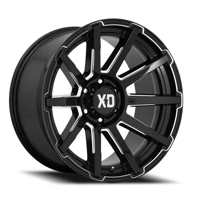 Final Sale XD Series Outbreak XD847 GB-M 20x9 +0 5x127mm 71.5mm Gloss Black Milled