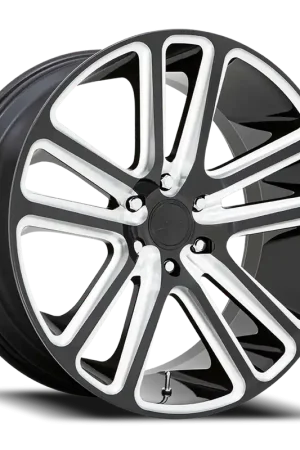 Sale DUB Flex S255 24x10 +30 6x139.7mm 78.1mm Gloss Black Milled