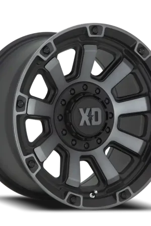 XD Series Gauntlet XD852 SB-GT 20x9 +0 6x135/6x139.7mm 106.1mm Satin Black Gray Tint Modern