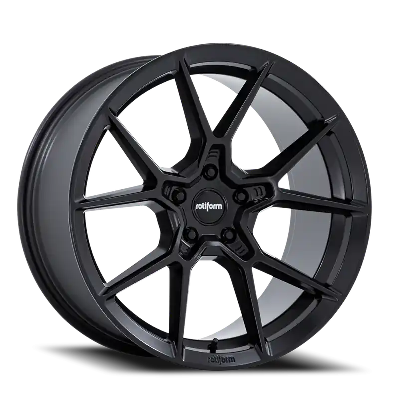 Rotiform KPR R199 SB 20x10.5 +40 5x120mm 72.56mm Satin Black Popular