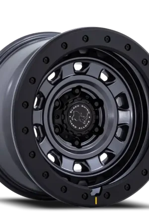 Fast Shipping Black Rhino Xplorer AB 17x9 -12 6x139.7mm 106.1mm Matte Gunmetal Matte Black Lip