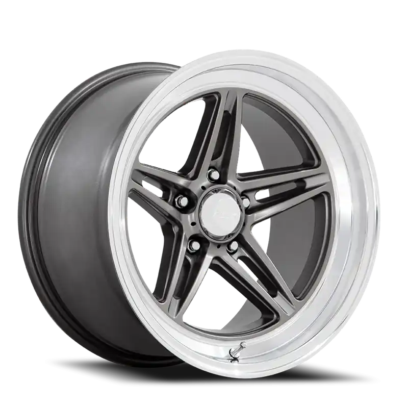 American Racing Groove VN514 GY 20x10 -20 5x120.65mm 72.6mm Anthracite Diamond Cut Lip Free Returns