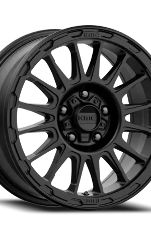 Best Seller KMC Impact KM542 SB 17x9 -12 6x139.7mm 106.25mm Satin Black