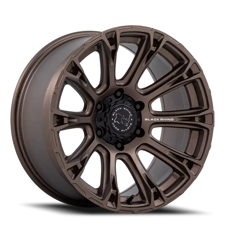 Free Delivery Black Rhino Diamondback ZX 20x9 +12 5x127mm 71.5mm Burnt Bronze