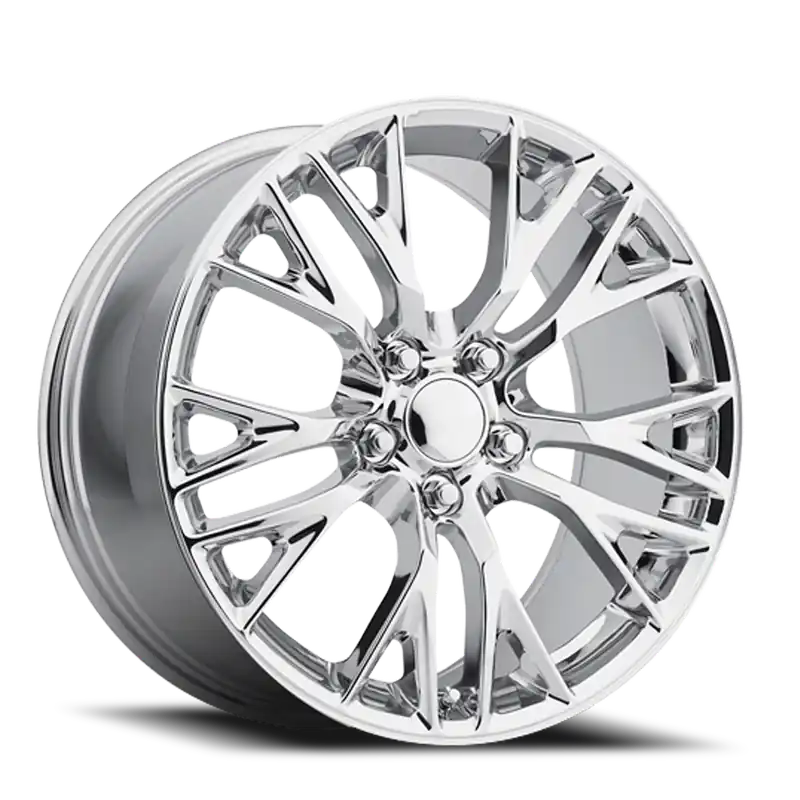 Factory Reproductions FR 22 2015 C7 Z06 Replica CH 19x10 +40 5x120.65mm 70.3mm Chrome Warranty Included