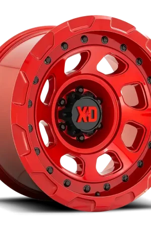 Trusted Brand XD Series Storm XD861 RD 20x10 -18 6x135mm 87.1mm Candy Red