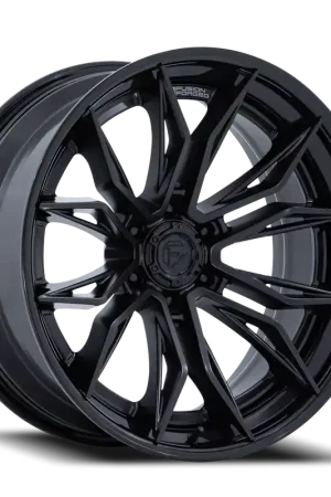 Fuel Mutiny FC404MX 20x10 -18 6x139.7mm 106.1mm Matte Black Gloss Black Lip High Quality