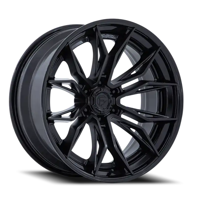 Fuel Mutiny FC404MX 20x10 -18 6x139.7mm 106.1mm Matte Black Gloss Black Lip High Quality