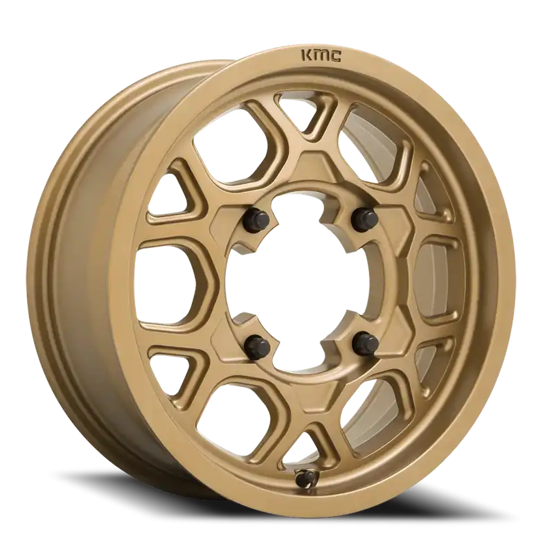 In Demand KMC Mesa Lite UTV KS133 15x6 +38 4x137mm 96mm Matte Bronze