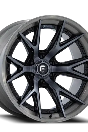 Luxury Fuel Catalyst FC402BT 24x12 -44 8x165.1mm 125.1mm Gloss Black Brushed Dark Tint
