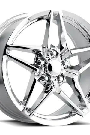 Factory Reproductions FR 29 C7 ZR1 Corvette Replica CH 19x12 +59 5x120.65mm 70.3mm Chrome High Quality