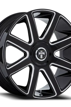 Limited Time DUB Pull GBM 26x10 +30 6x135/6x139.7mm 100.3mm Gloss Black Milled