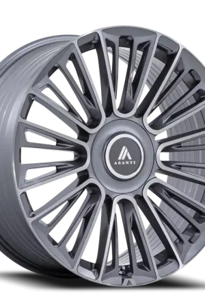 New Release Asanti Black Label Premier AB049 AR 26x10 +30 6x135/6x139.7mm 100.3mm Brushed Anthracite