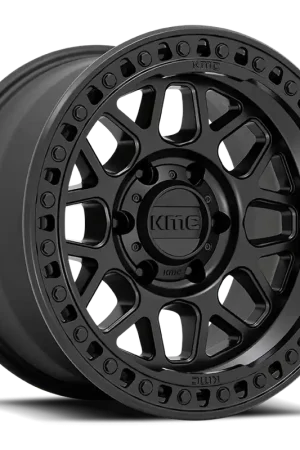 KMC GRS KM549 SB 18x9 -12 8x165.1mm 125.1mm Satin Black Hot Deal