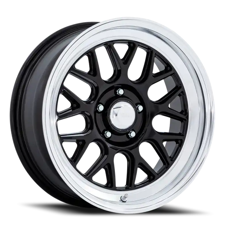 Popular American Racing VN516 G-Force BD 17x7 +0 5x120.65mm 72.56mm Gloss Black Diamond Cut Lip