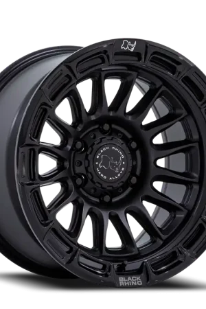 Final Sale Black Rhino Rival BR025MB 17x8.5 +10 5x127mm 71.5mm Matte Black Gloss Black Lip