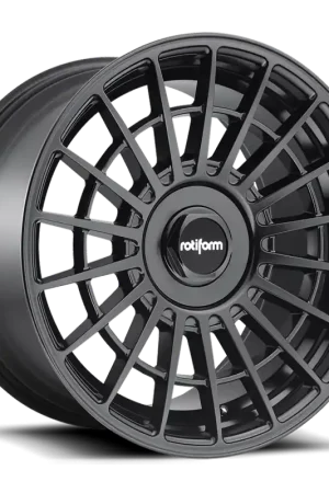 Rotiform LAS-R R142 18x8.5 +45 5x100/5x112mm 66.6mm Matte Black Wholesale