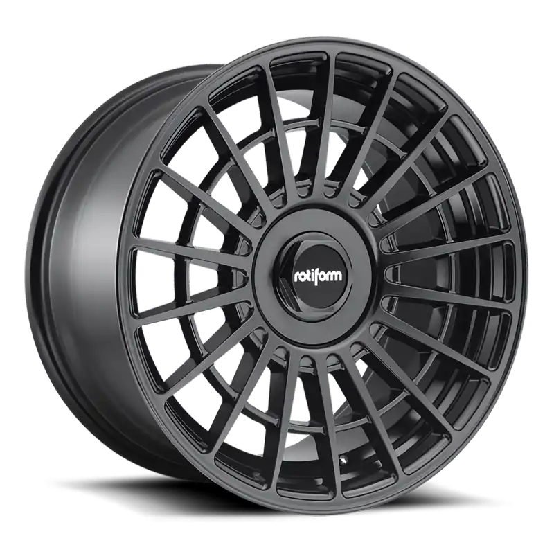 Rotiform LAS-R R142 18x8.5 +45 5x100/5x112mm 66.6mm Matte Black Wholesale