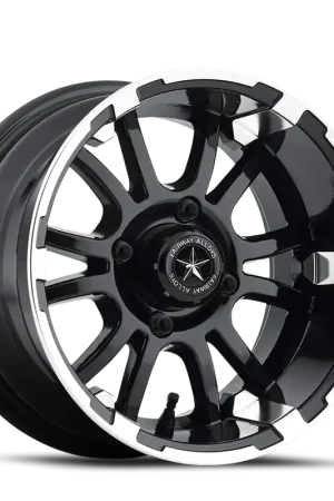 While Supplies Last Fairway Alloys Sixer 12x6 -20 4x101.6mm 70.7mm Matte Black Machined