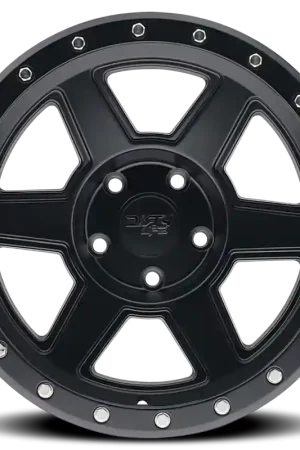 Dirty Life 9315 Compound 17x9 / 6x139.7 BP / -12mm Offset / 106mm Hub Matte Black Wheel Low Price