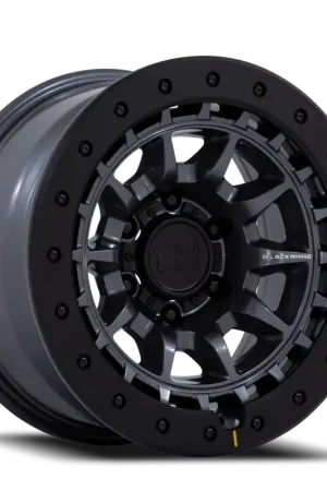 Clearance Black Rhino Tusk AX 17x8.5 -10 6x139.7mm 106.1mm Matte Gunmetal